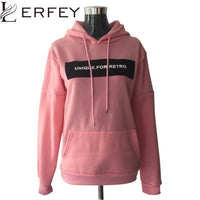 Women Autumn Winter Sweatshirt Casual Double Hoodies Long Sleeve Female Pullover Loose Tops Sweatshirts Women's Clothings New