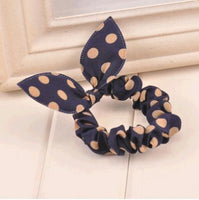 new 2016 original head flower hair accessories headdress Korea trinkets rabbit ears Fabric  Dot rubber band hair rope ring gift