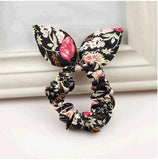 new 2016 original head flower hair accessories headdress Korea trinkets rabbit ears Fabric  Dot rubber band hair rope ring gift