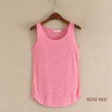 2016 summer Fitness Tank Top New T Shirt Plus Size Loose Model Women T-shirt Cotton O-neck Slim Tops Fashion Woman Clothes