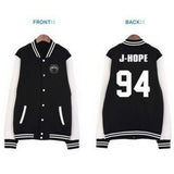 BTS Bangtan Boys baseball uniform Jungkook jhope jin jimin v suga long sleeve jacket high quality hoody Sweatshirt