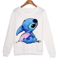 Casual 3D Sweatshirt Women Winter Clothing Cartoon Totoro Print Moleton Feminino Hoodies O-neck Pullover Tops WMH31