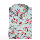 New Floral Women Blouses Shirts Casual Cherry Blouses Long Sleeve Ladies Tops Fashion Blusas Clothing For Womens Plus Size 5XL