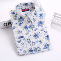 New Floral Women Blouses Shirts Casual Cherry Blouses Long Sleeve Ladies Tops Fashion Blusas Clothing For Womens Plus Size 5XL