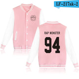 BTS Bangtan Boys Harajuku Sweatshirts Women Winter Casual Hoodies BTS Kpop Hoodie Women's Pink Sweatshirt Plus Size XXXXL