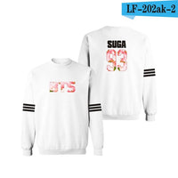 LUCKYFRIDAYF Bangtan Boys Kpop BTS Women Hoodies Sweatshirts Letter Printed in J-HOPE 94 and SUGA 93 Women Hoodies  JUNG KOOK 97