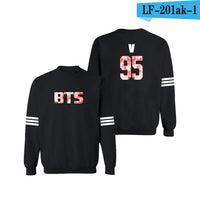 LUCKYFRIDAYF Bangtan Boys Kpop BTS Women Hoodies Sweatshirts Letter Printed in J-HOPE 94 and SUGA 93 Women Hoodies  JUNG KOOK 97