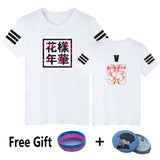 MULYEN BTS Kpop T Shirt Bangtan Boys T Shirt Men Women Summer BTS Number Letter Printed Casual Cotton T-shirts Plus Size Top Tee