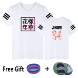 MULYEN BTS Kpop T Shirt Bangtan Boys T Shirt Men Women Summer BTS Number Letter Printed Casual Cotton T-shirts Plus Size Top Tee