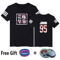 MULYEN BTS Kpop T Shirt Bangtan Boys T Shirt Men Women Summer BTS Number Letter Printed Casual Cotton T-shirts Plus Size Top Tee