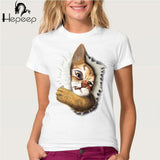 Track Ship + T-shirt Top Tee Big Purple Tooth Ghost Cheshire newest Because cat design summer hipster women's T-Shirt