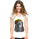 Track Ship + T-shirt Top Tee Big Purple Tooth Ghost Cheshire newest Because cat design summer hipster women's T-Shirt