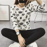 2016Woman Korean Pink Cartoon Fleece Sweatshirts Polka Dot Animal Velvet Pullover Hoodies 2016 Fall Winter Long Sleeve Tracksuit