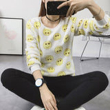 2016Woman Korean Pink Cartoon Fleece Sweatshirts Polka Dot Animal Velvet Pullover Hoodies 2016 Fall Winter Long Sleeve Tracksuit