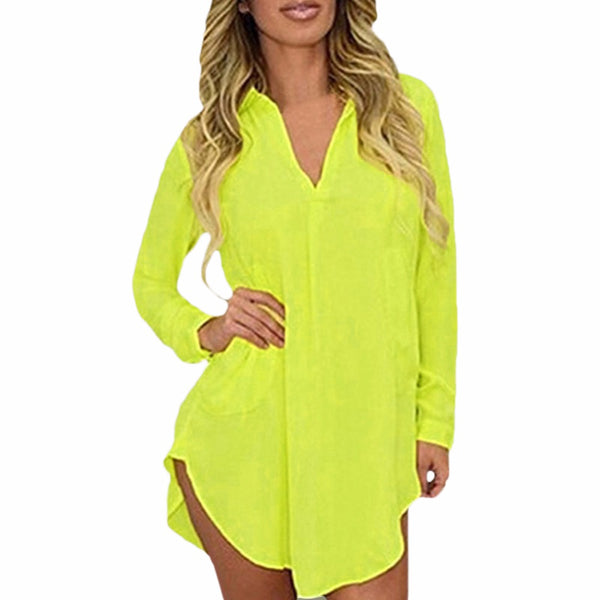 6XL Sheer Chiffon Blouse 2017 Plus Size Women Clothing Long Sleeve Autumn Brand Shirt Casual Loose Oversized Top Chemise Femme