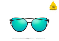 2017 2017 New Women 8 Colour Luxury Cat Eye Sunglasses Double-Deck Frame UV400 Sexy Sun Glasses gafas de sol mujer YF-86
