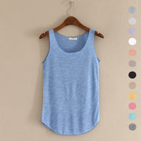 2016 summer Fitness Tank Top New T Shirt Plus Size Loose Model Women T-shirt Cotton O-neck Slim Tops Fashion Woman Clothes